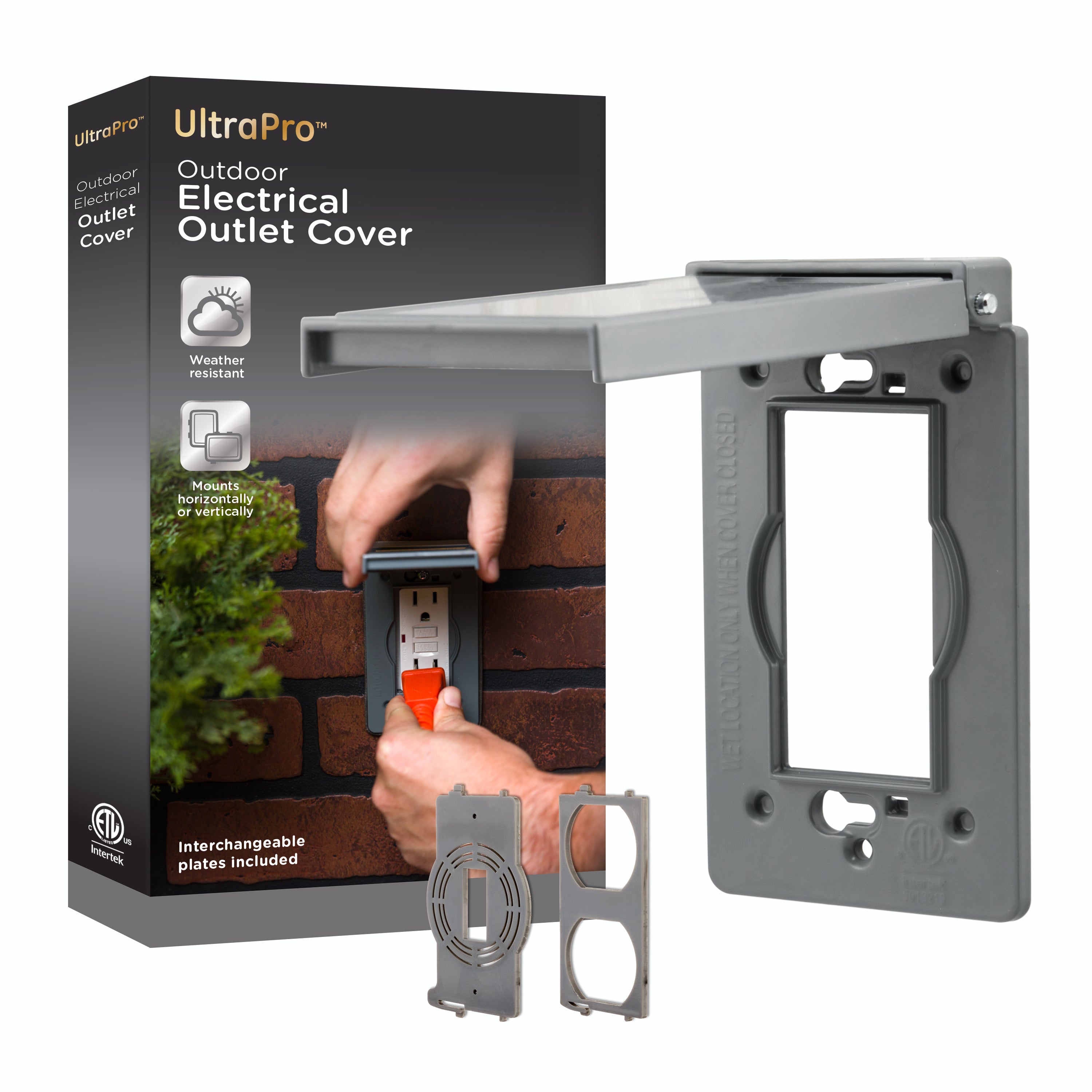 UltraPro Outdoor Metal Electrical Outlet Cover
