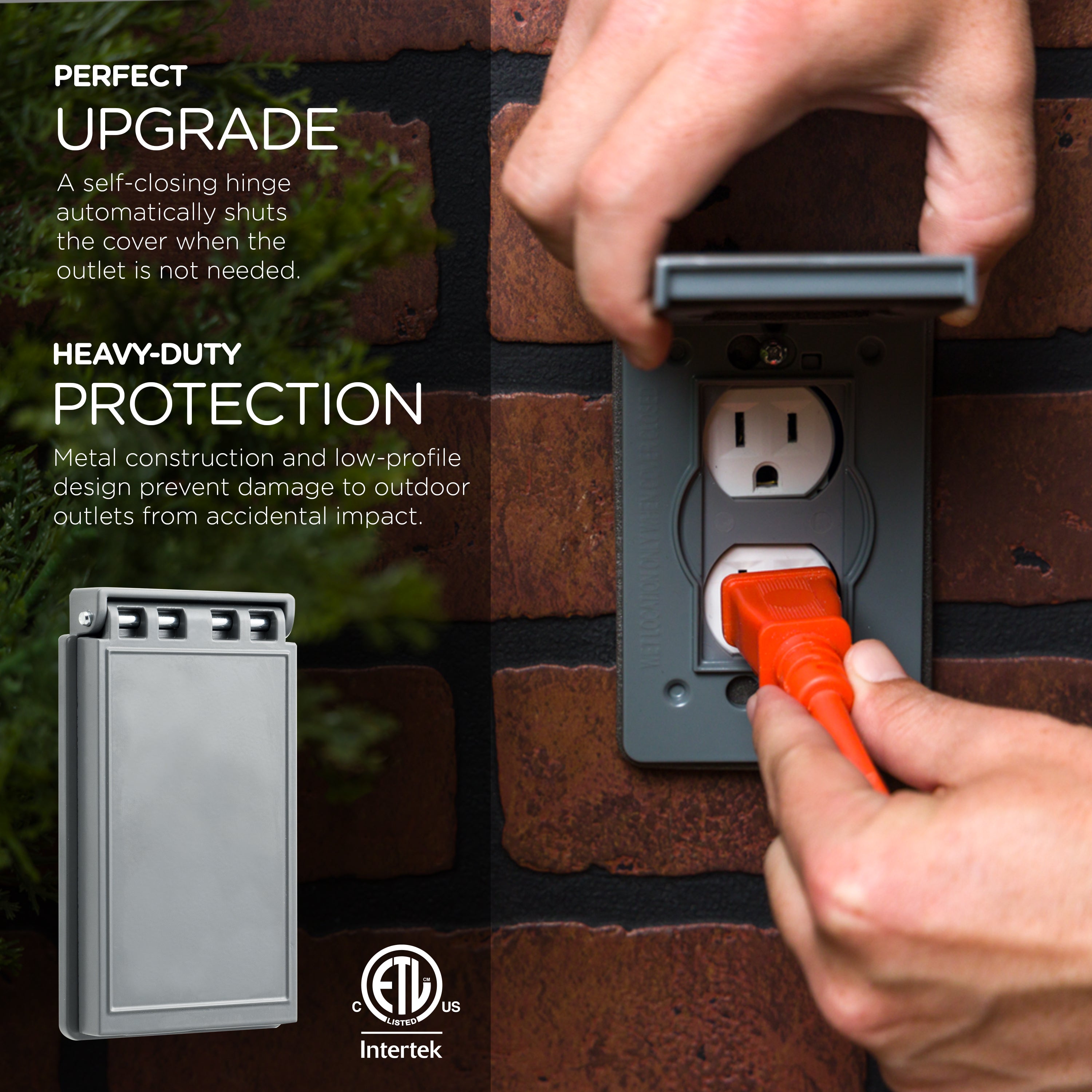 UltraPro Outdoor Metal Electrical Outlet Cover