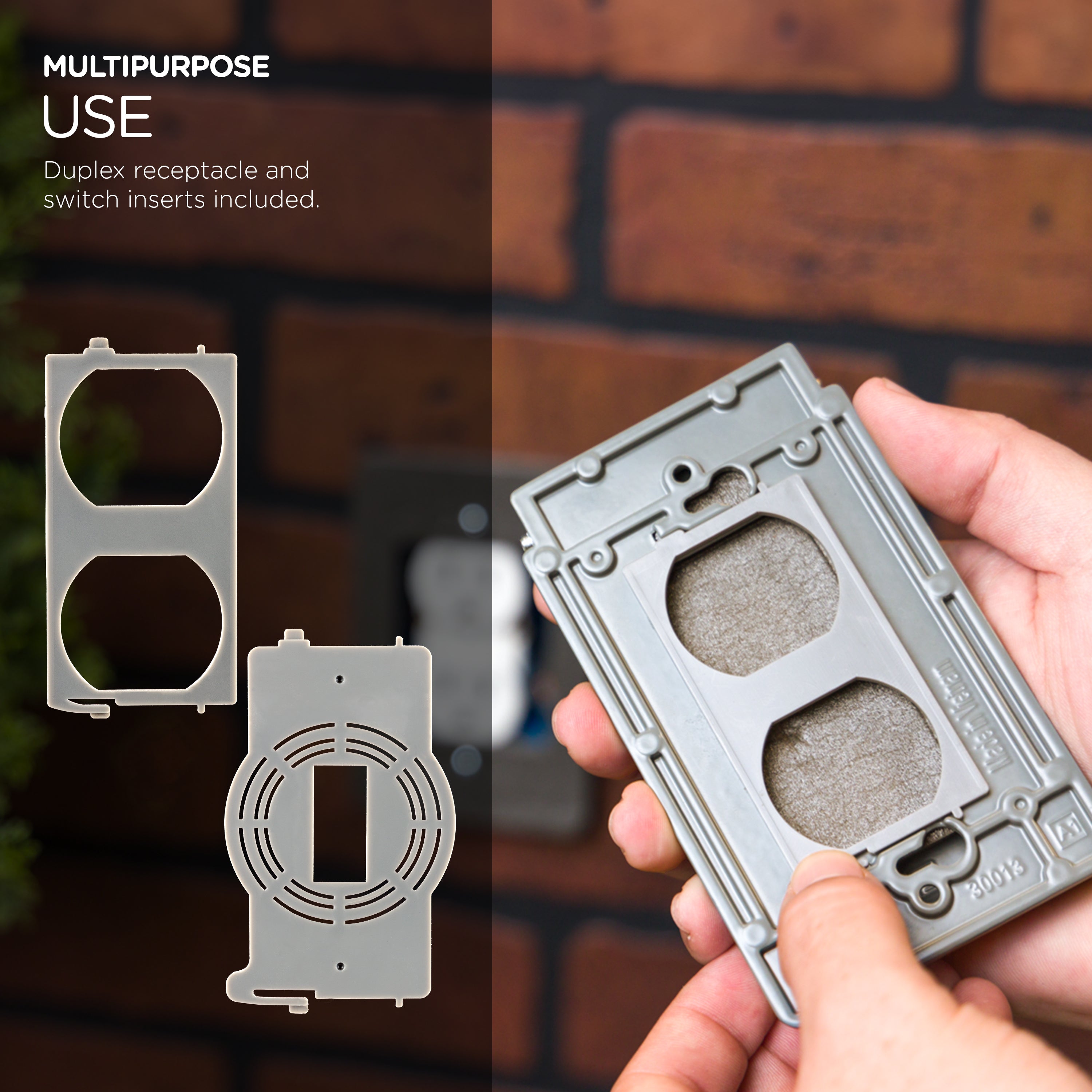 UltraPro Outdoor Metal Electrical Outlet Cover