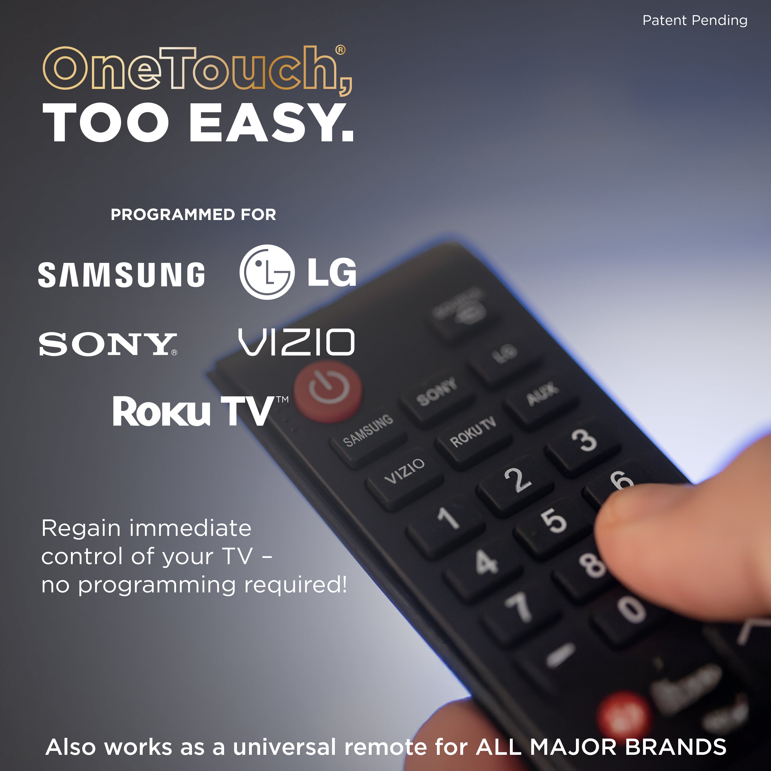 UltraPro OneTouch Replacement Remote, 2 Pack