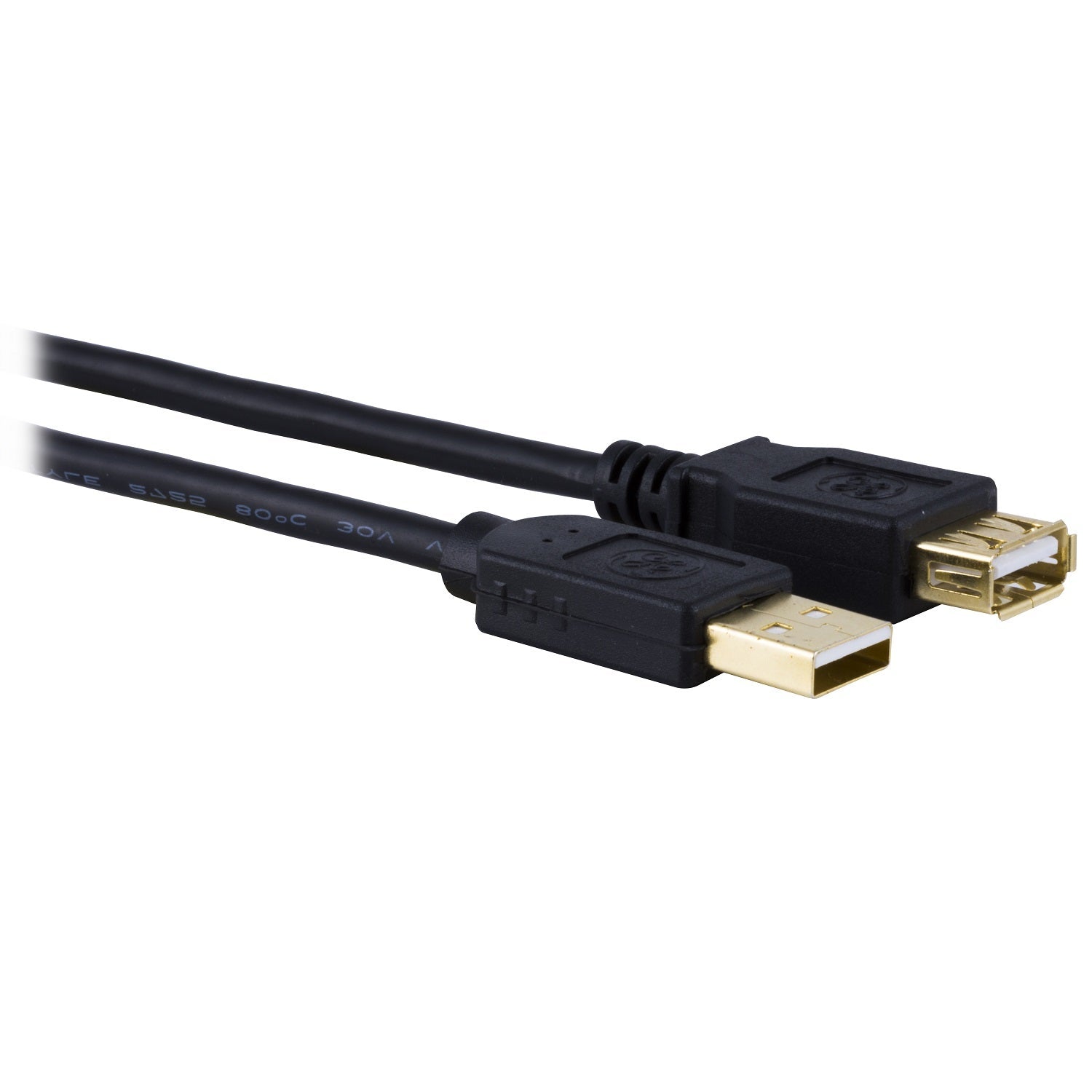 GE 6ft. USB Extension Cable, Black