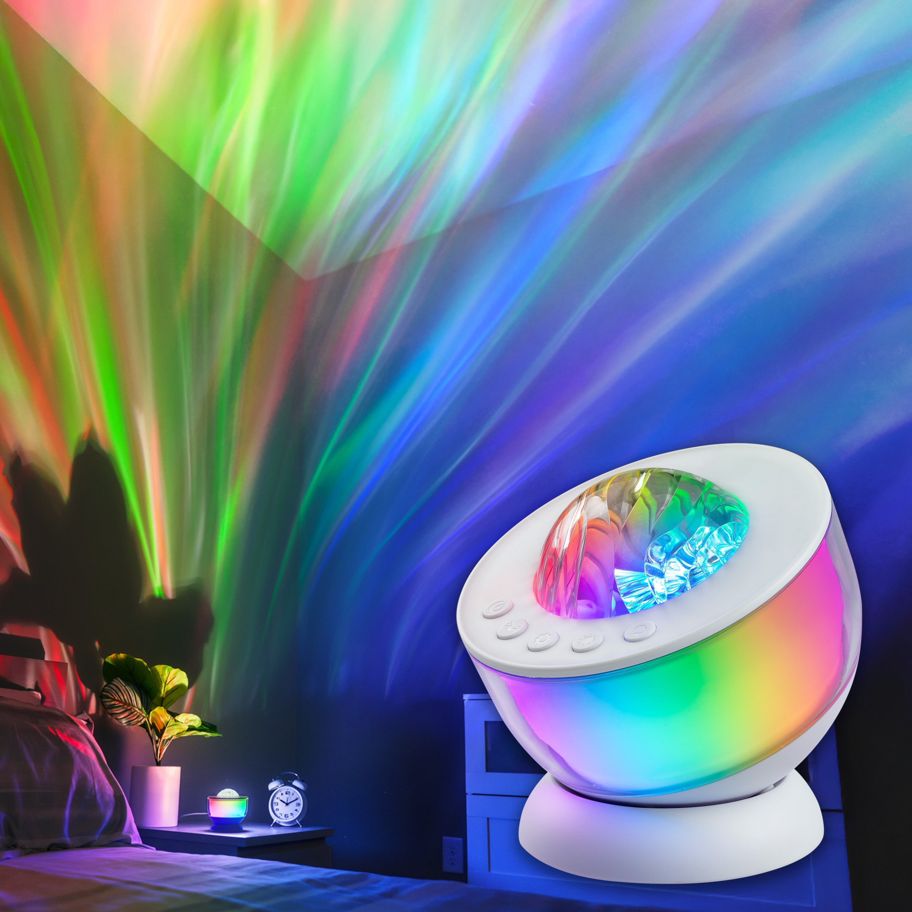 Enbrighten Galaxy Wave Projector Globe Light