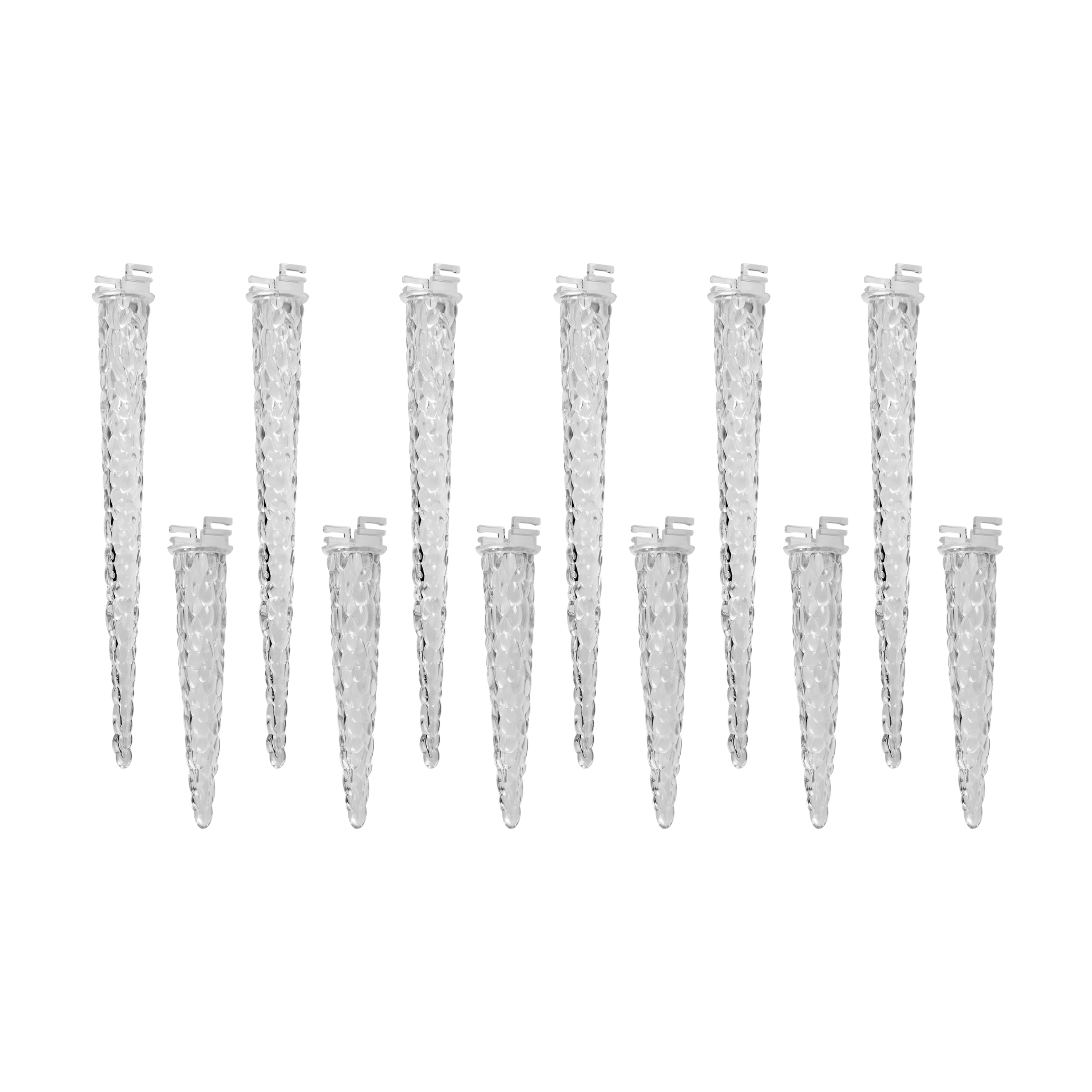Enbrighten VIBE Eternity Lights Icicle Accessories, 12 Pack