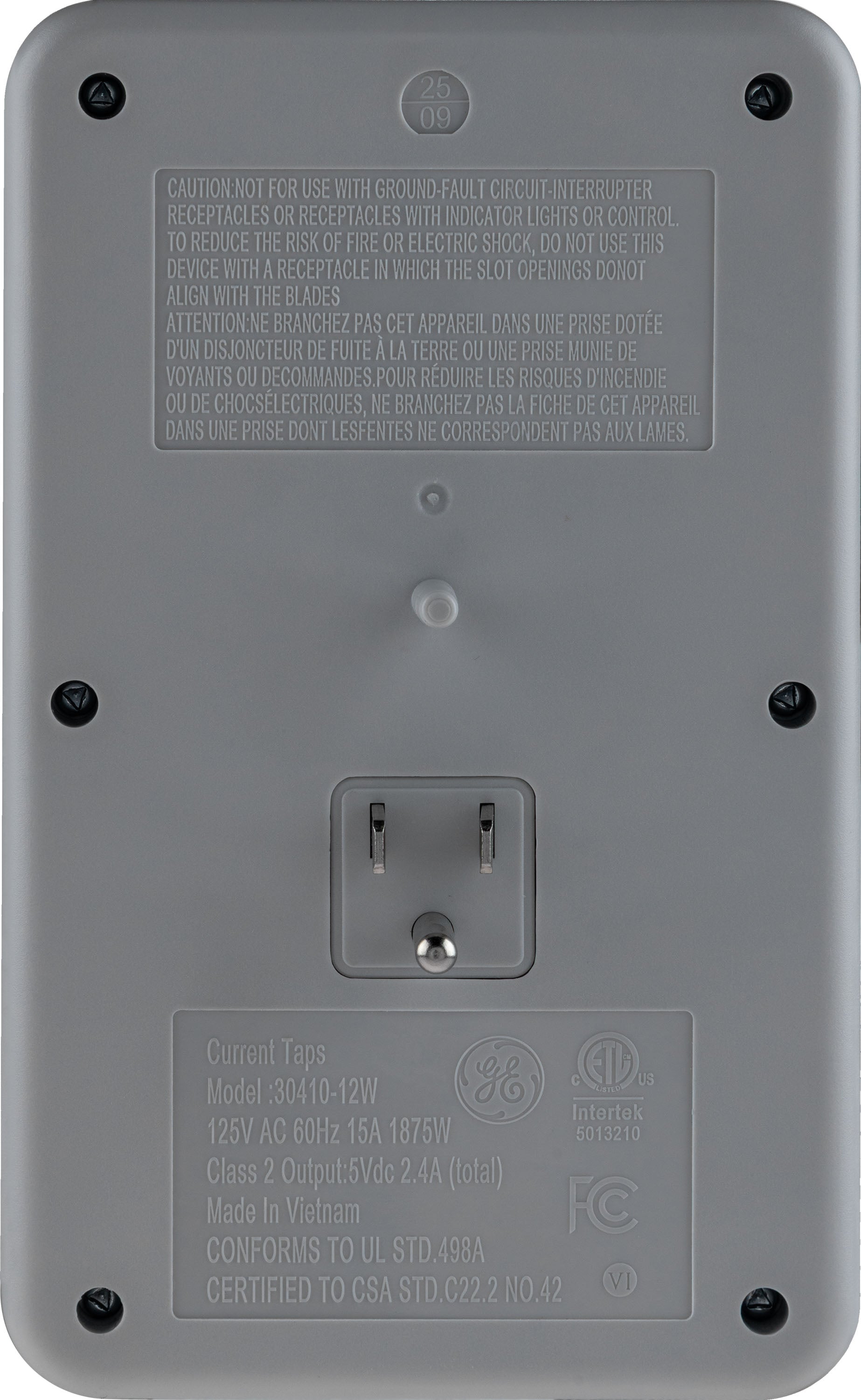 GE USB-Charging Wall Tap