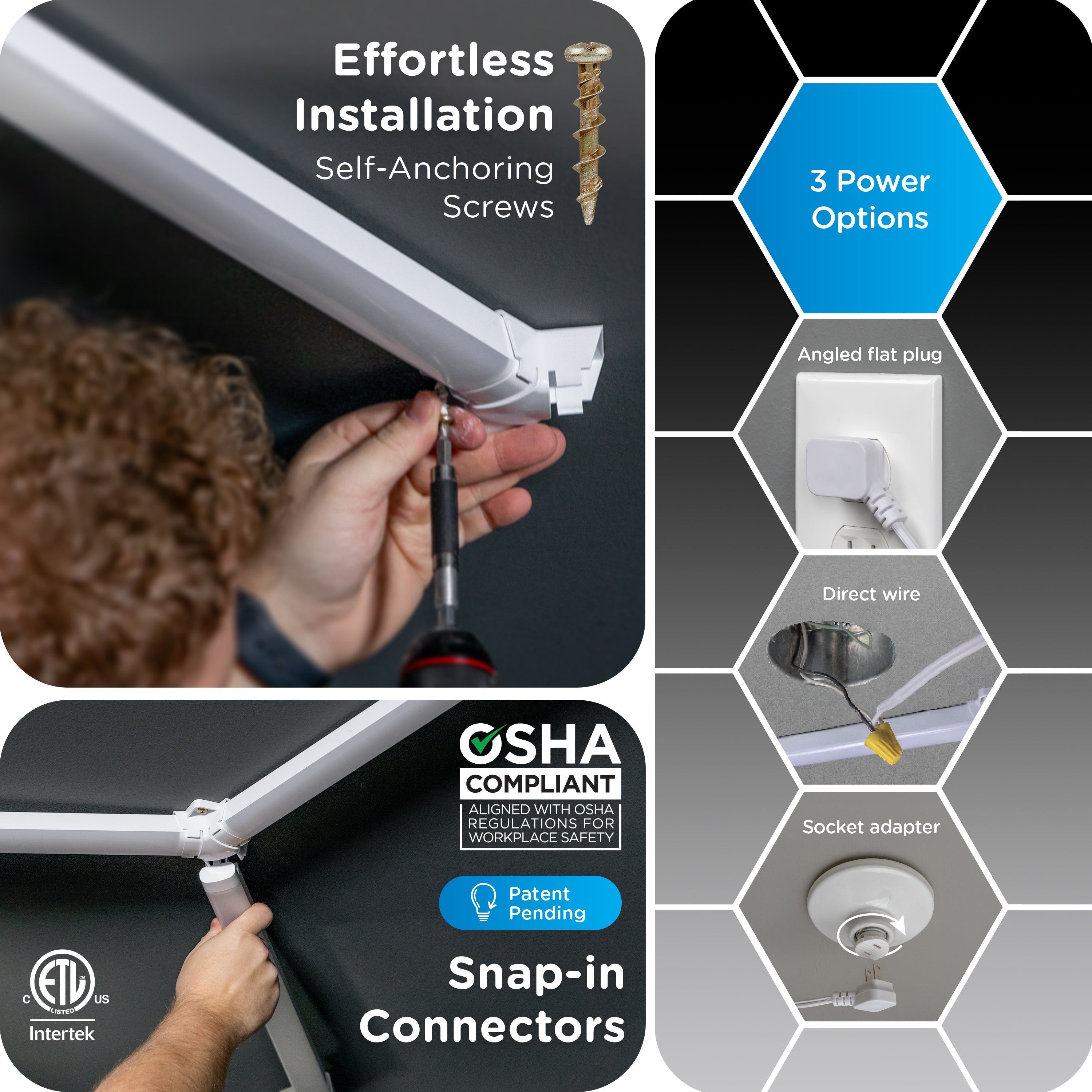Enbrighten SnapLine Three-Way 120-degree Connex 10 Pack