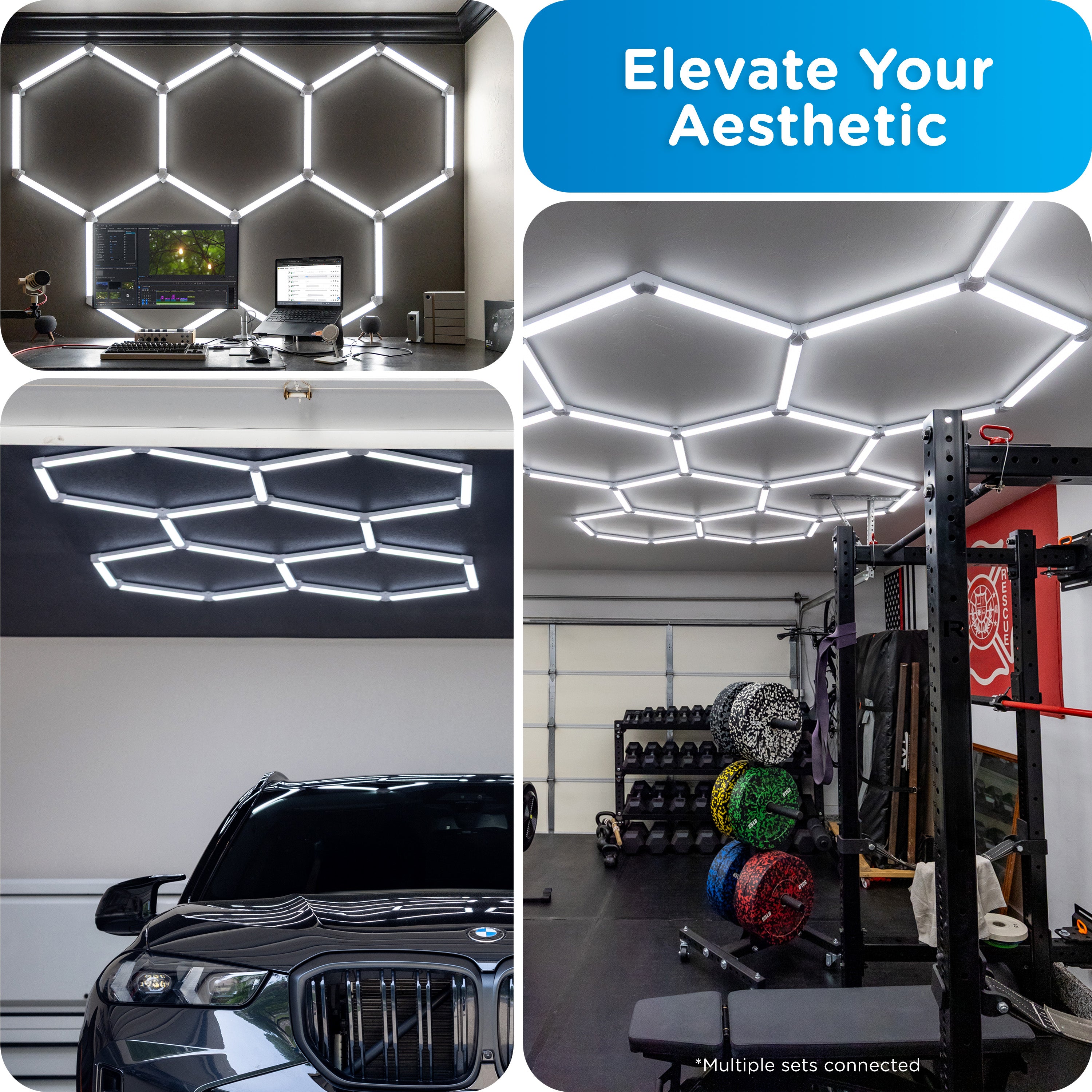 Enbrighten UltraBrite Hex Lights, 24 Light Bars