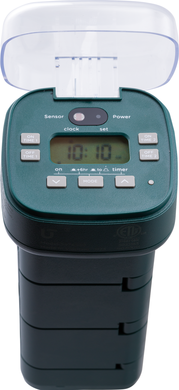 UltraPro 6-Outlet Outdoor Yard Stake Timer