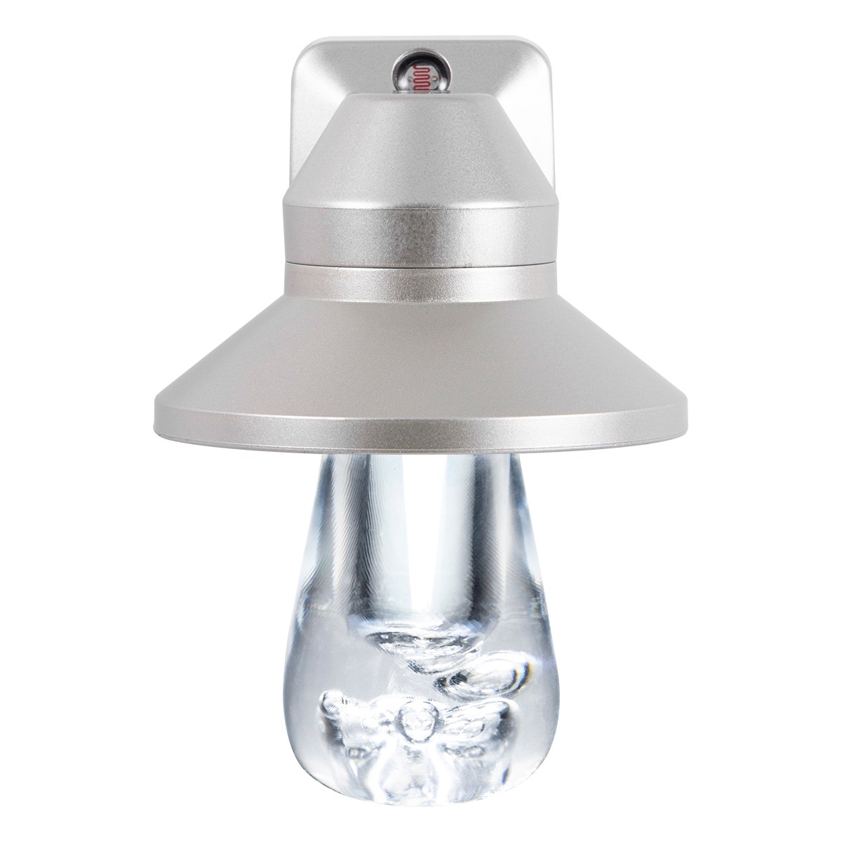 GE Vintage Automatic LED Night Light, Silver