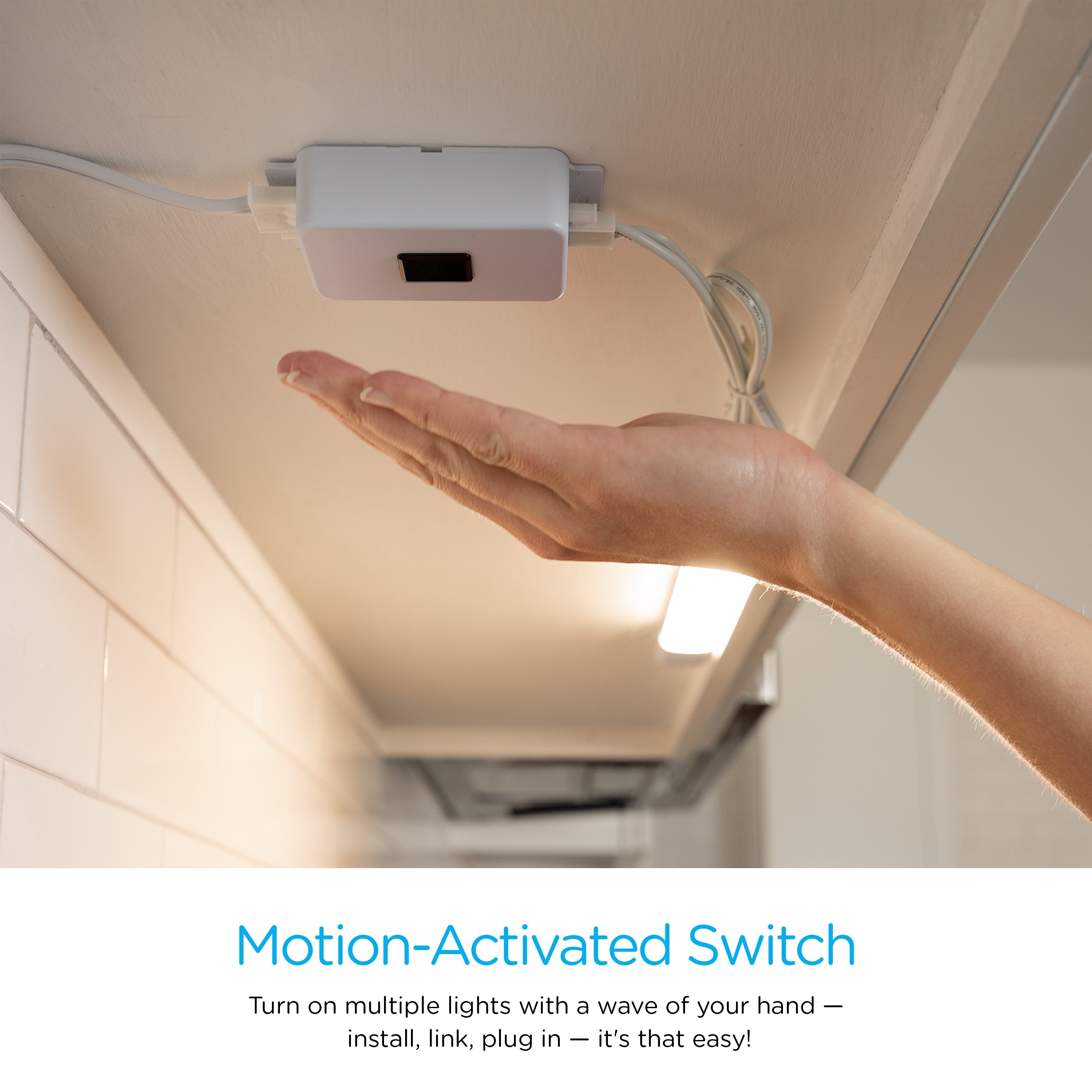 Enbrighten BrightLink Motion-Activated Switch, White