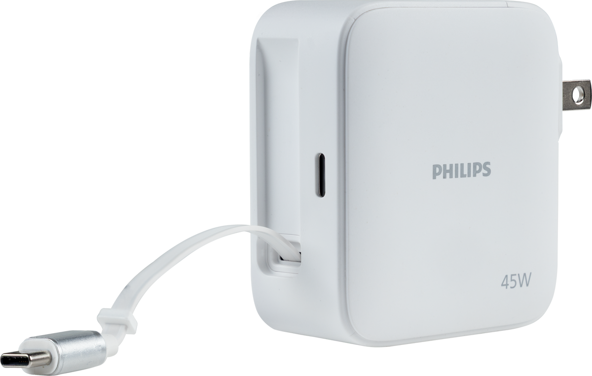 Philips Compact USB-C Rapid Charger with GaN technology