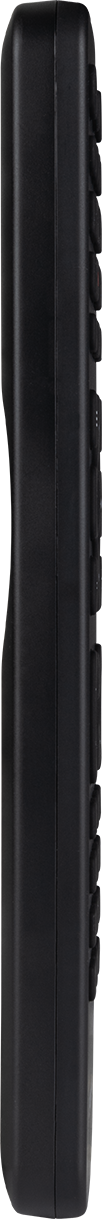 Philips Elite 4-Device Rechargeable Universal Remote, Backlit, Black