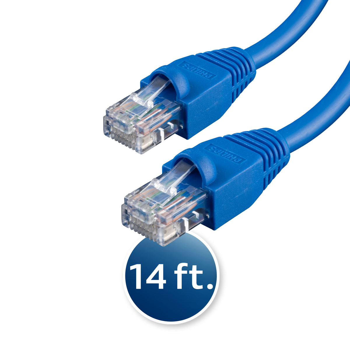 Philips Elite Cat6 Streaming Internet Cable – 14 ft.