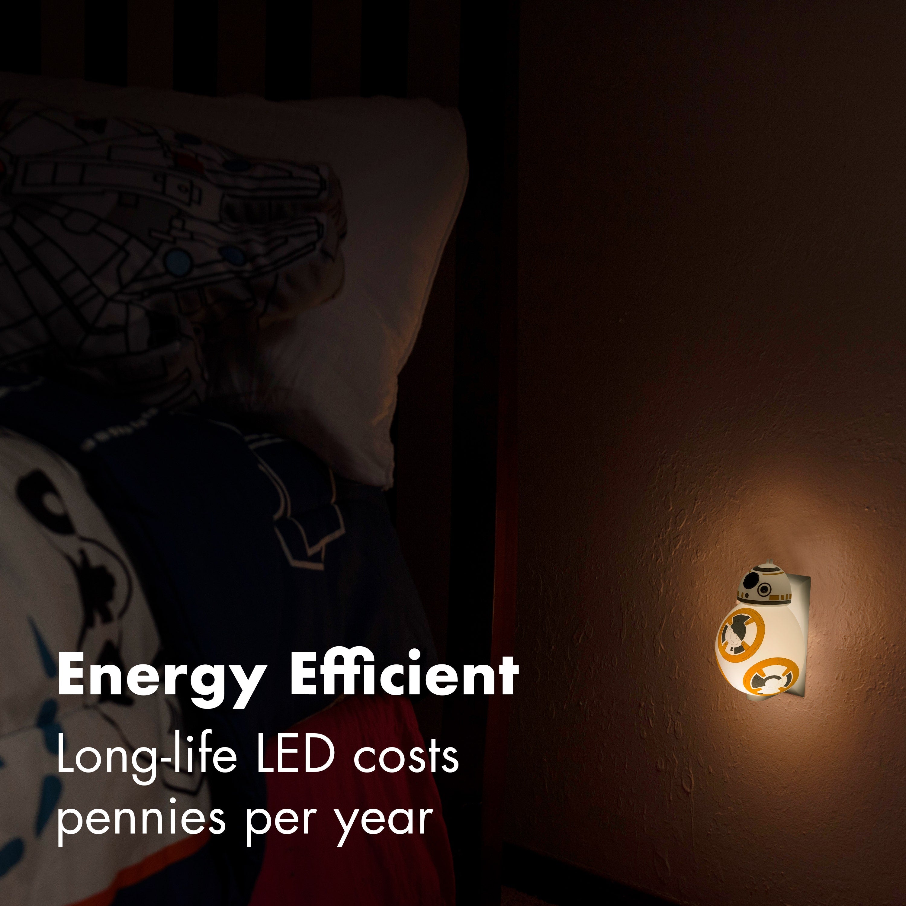 Star Wars BB-8 Color-Changing Light Sensing LED Night Light