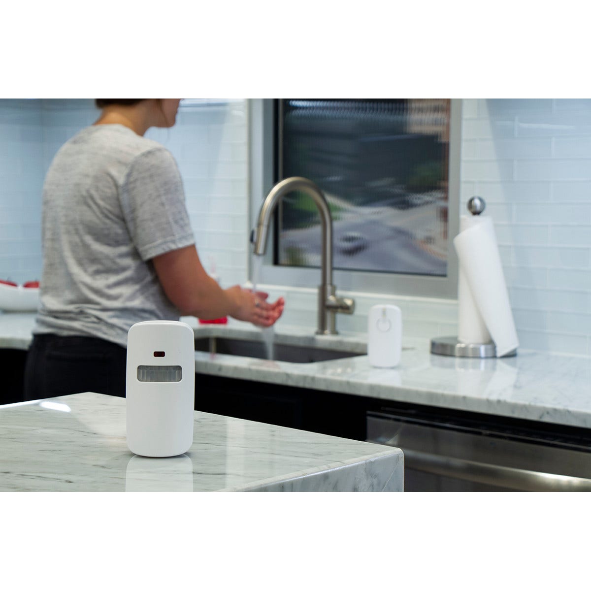 Power Gear Wireless Motion Sensing Alert, White