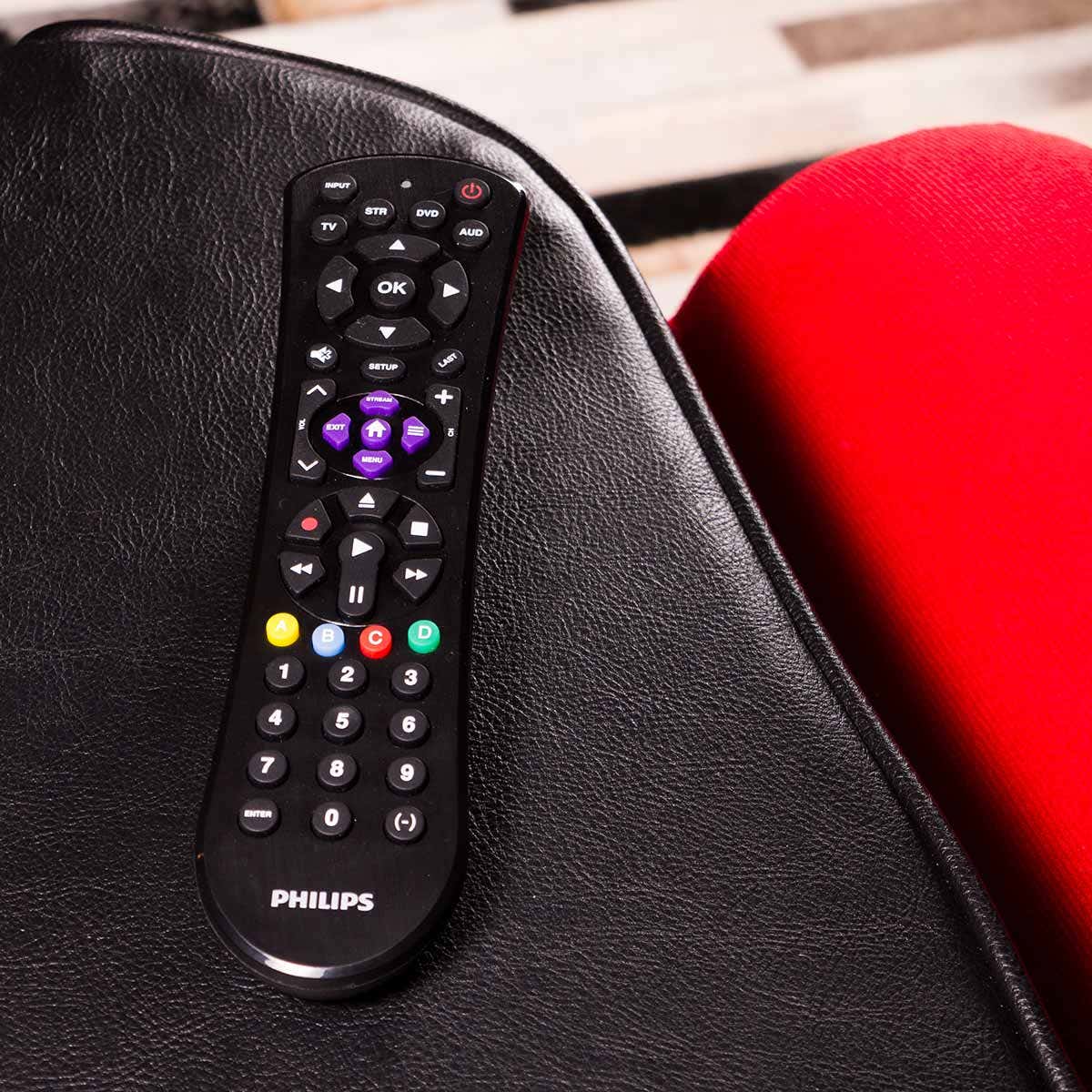 Philips 4-Device Universal Remote, Black