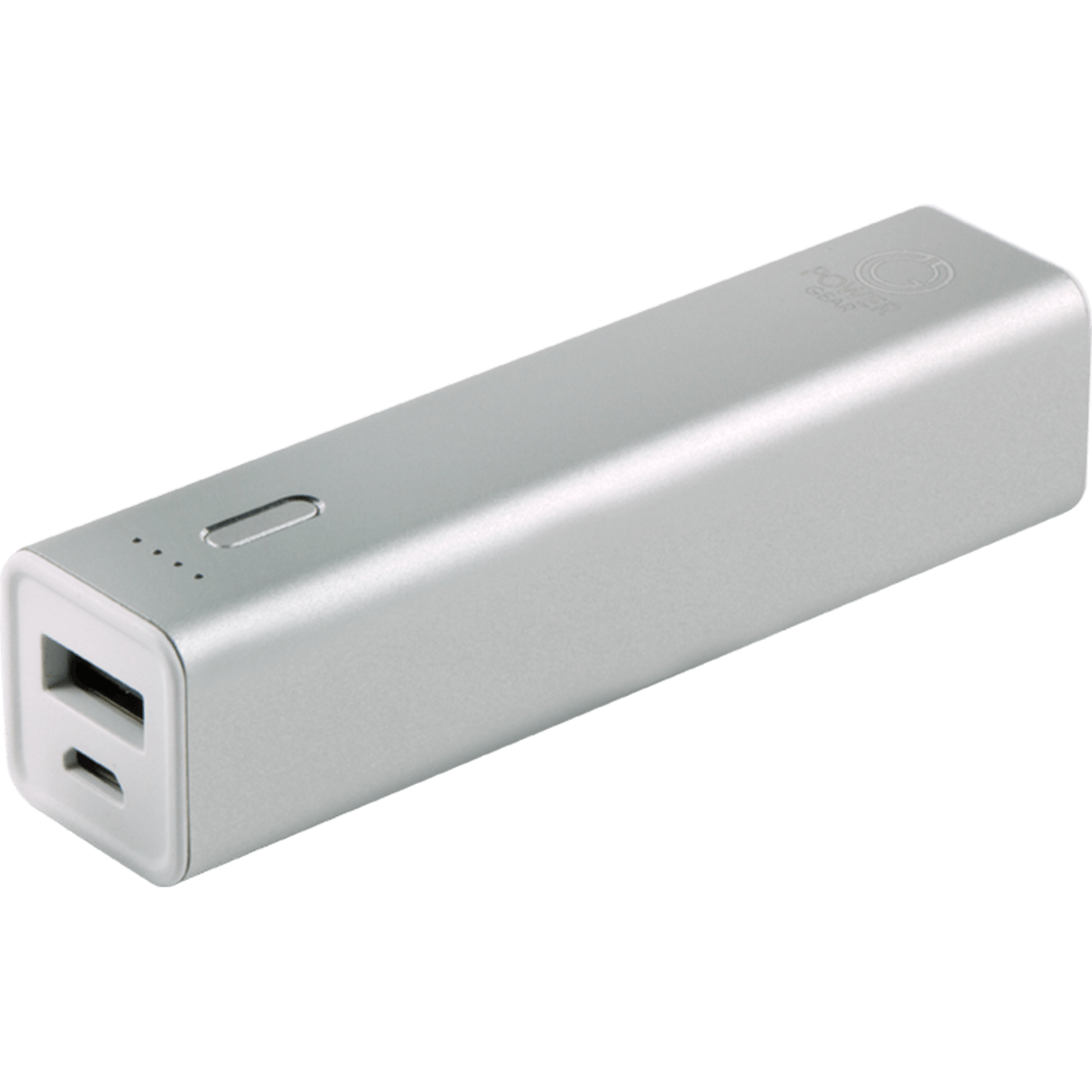 Power Gear 1-USB Charging Battery Pack, 3300mAh, Gray