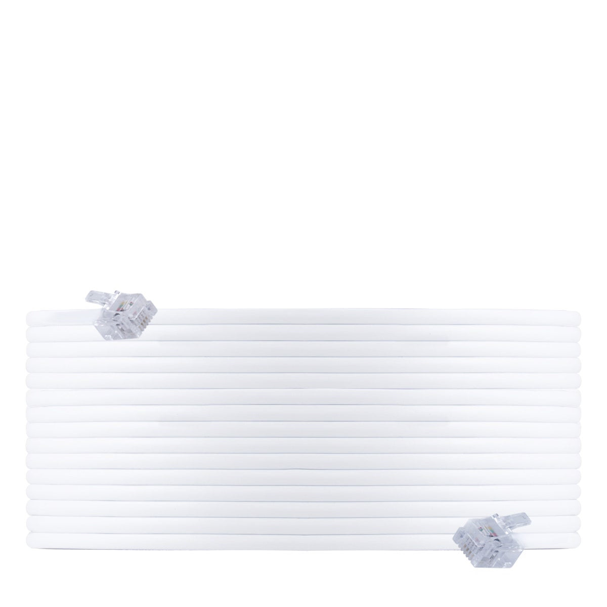 Power Gear 50ft. Phone Line Cord, White