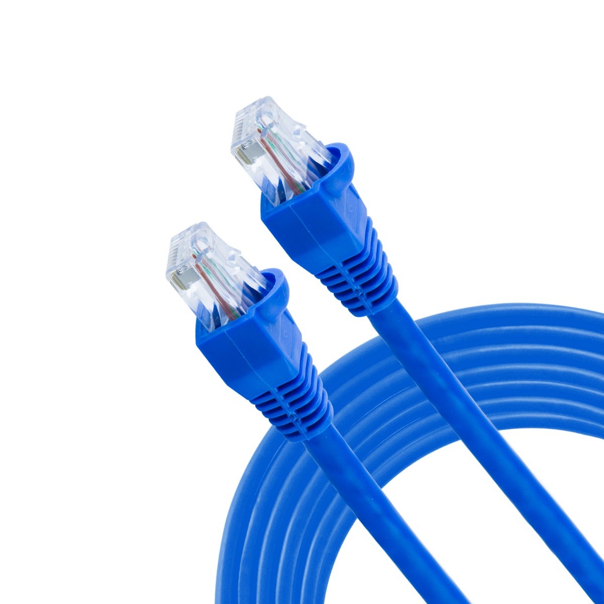 GE Pro 14ft. Cat6 Ethernet Internet Cable, Blue