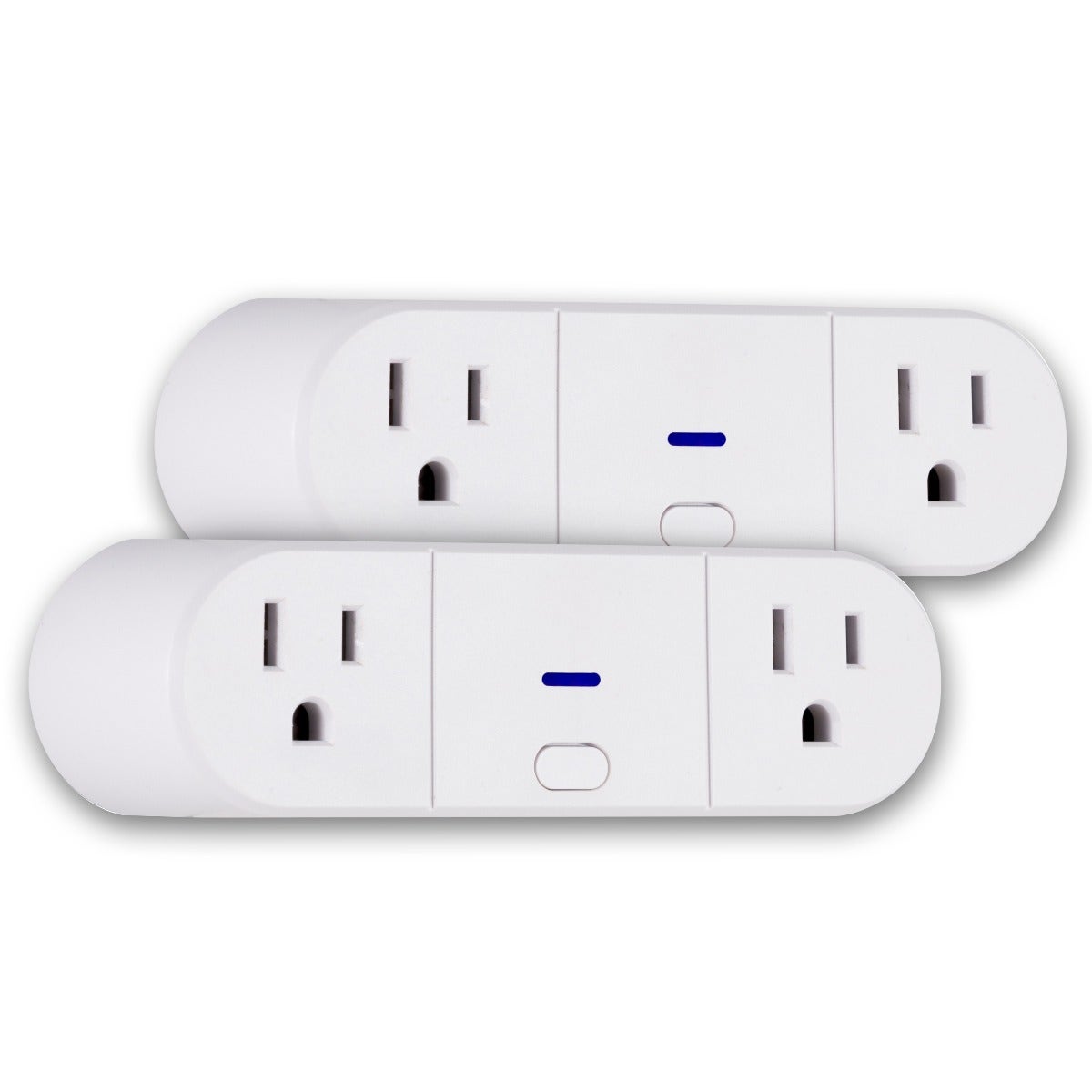 UltraPro Plug-In 2-Outlet WiFi Smart Switch, 2 Pack, White – Jasco