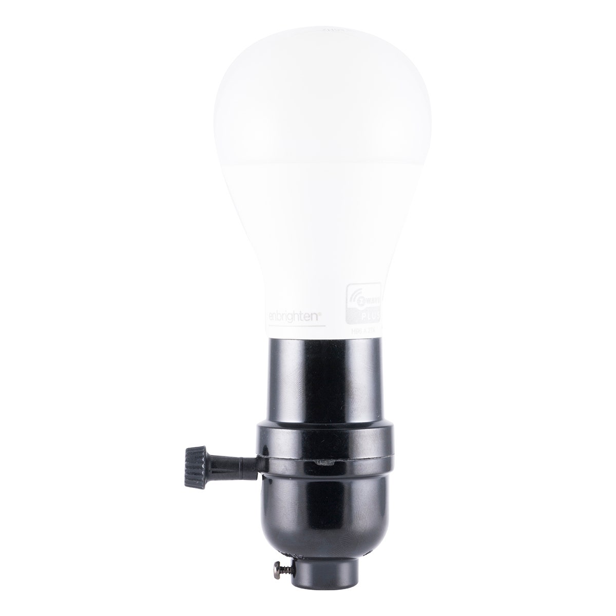 Power Gear 3-Way Lamp Socket, Black 2 Pack