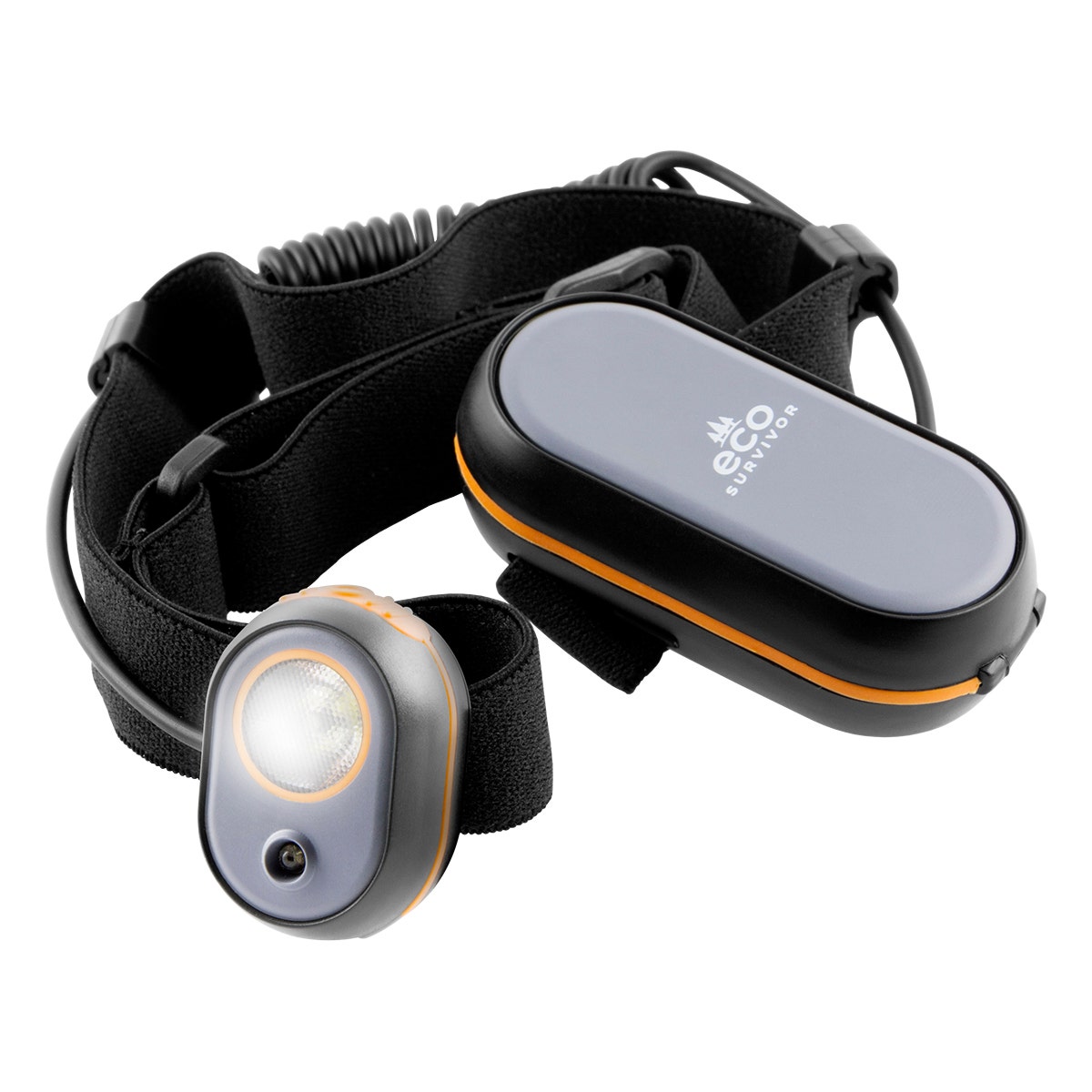 EcoSurvivor Durable Adjustable Beam Headlamp, Black