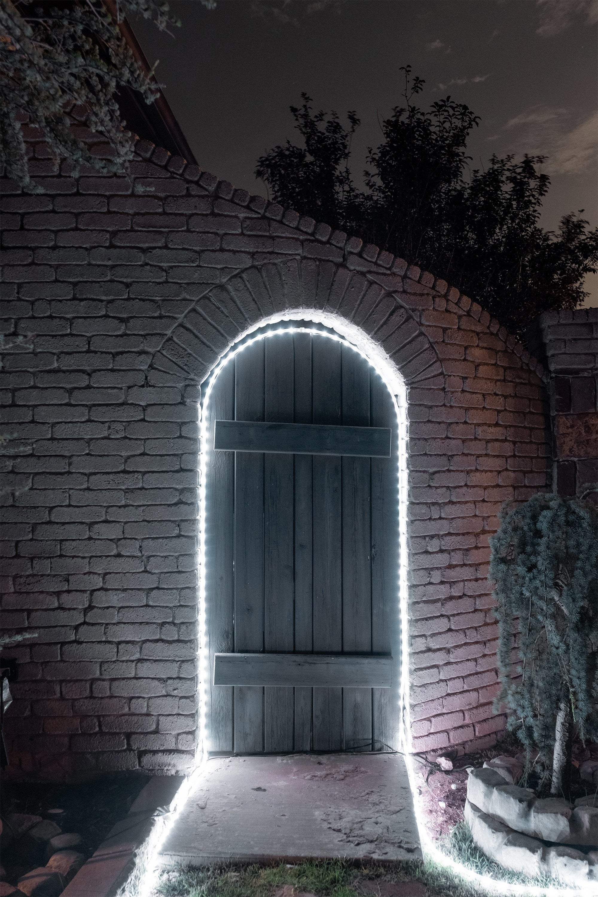 UltraPro Escape Indoor/Outdoor LED Rope Light, 50ft., Cool White, Black