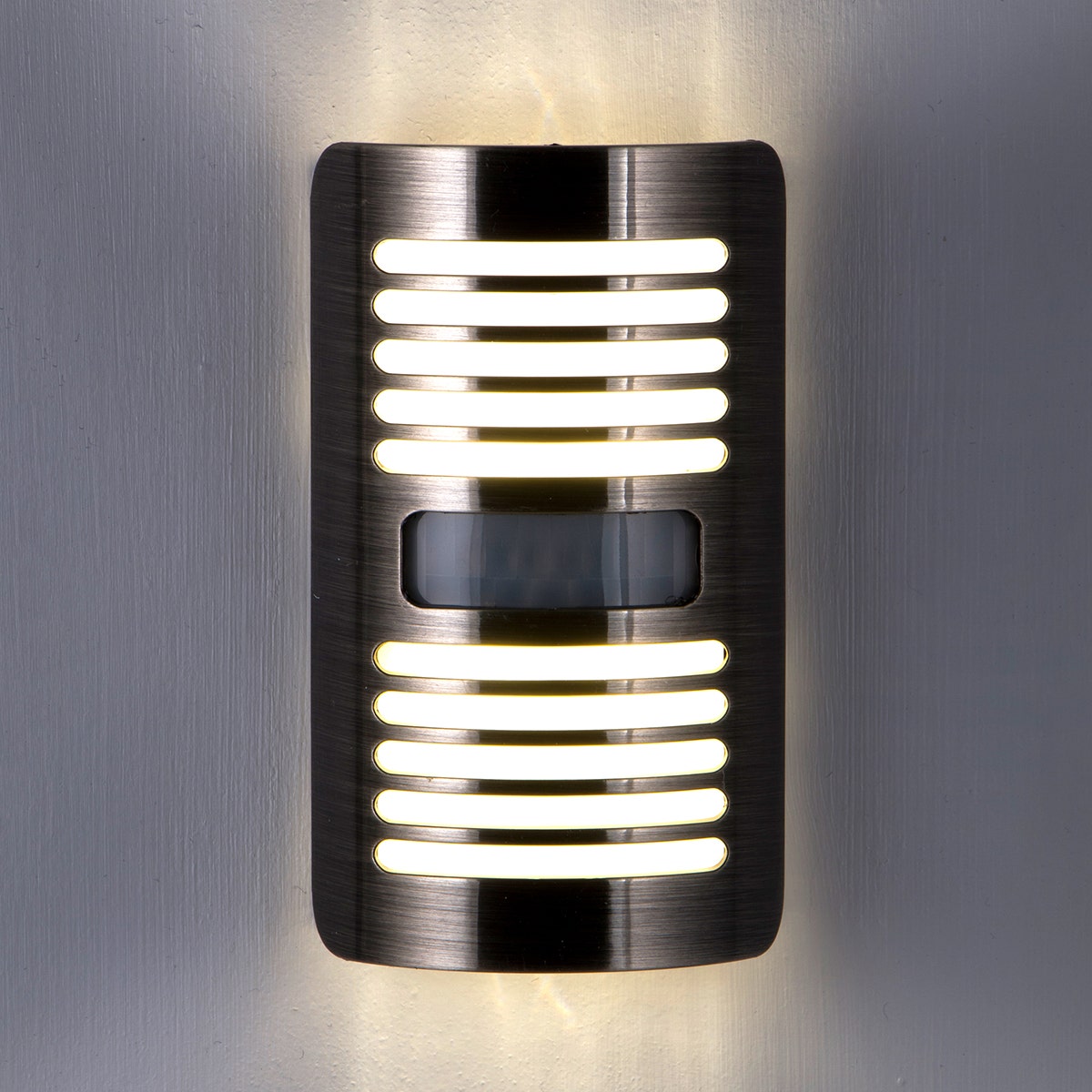 GE Enbrighten Motion-Select LED Night Light, Brushed Nickel