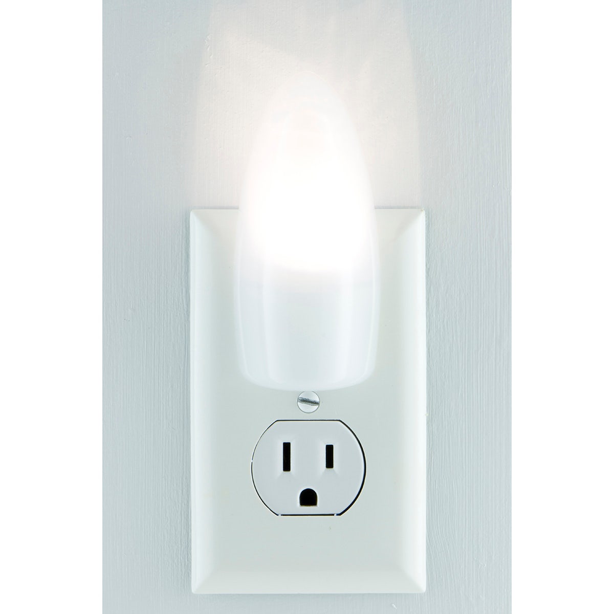 GE Light Sensing LED Night Light, White
