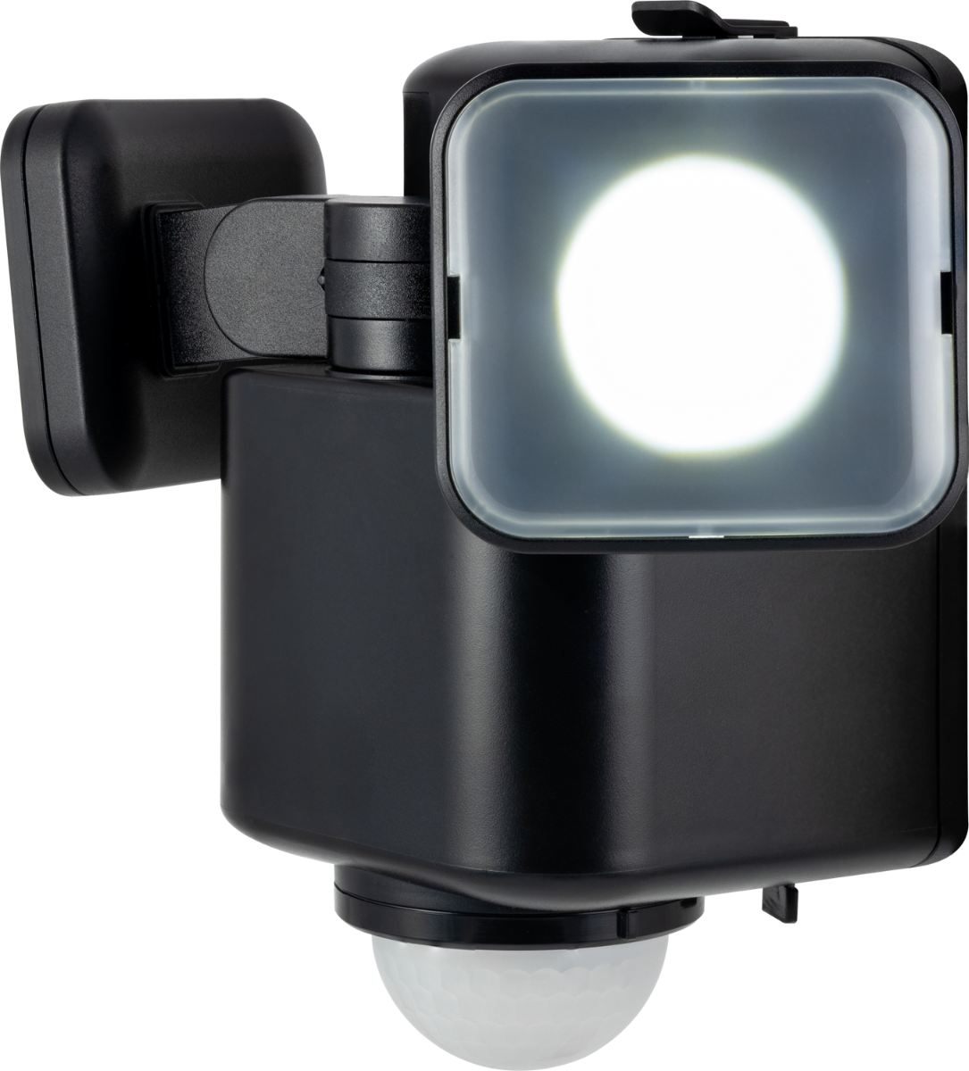 Energizer Outdoor 2-Head Motion-Sensing LED Security Light, Black