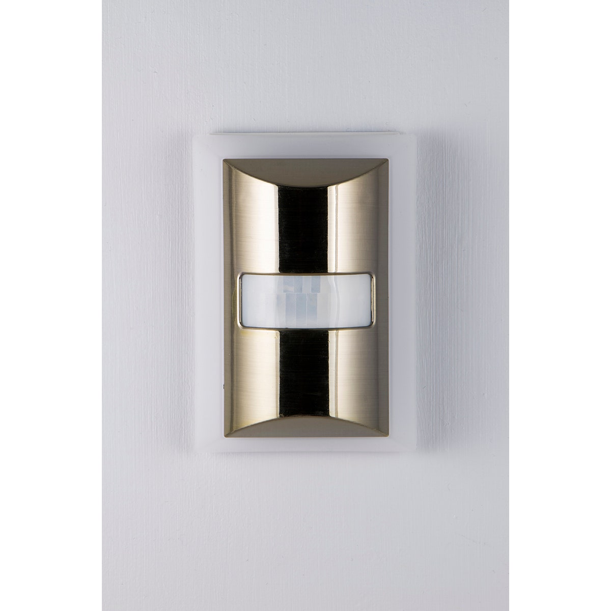 GE CoverLite Light Sensing Motion-Boost LED Night Light, Silver