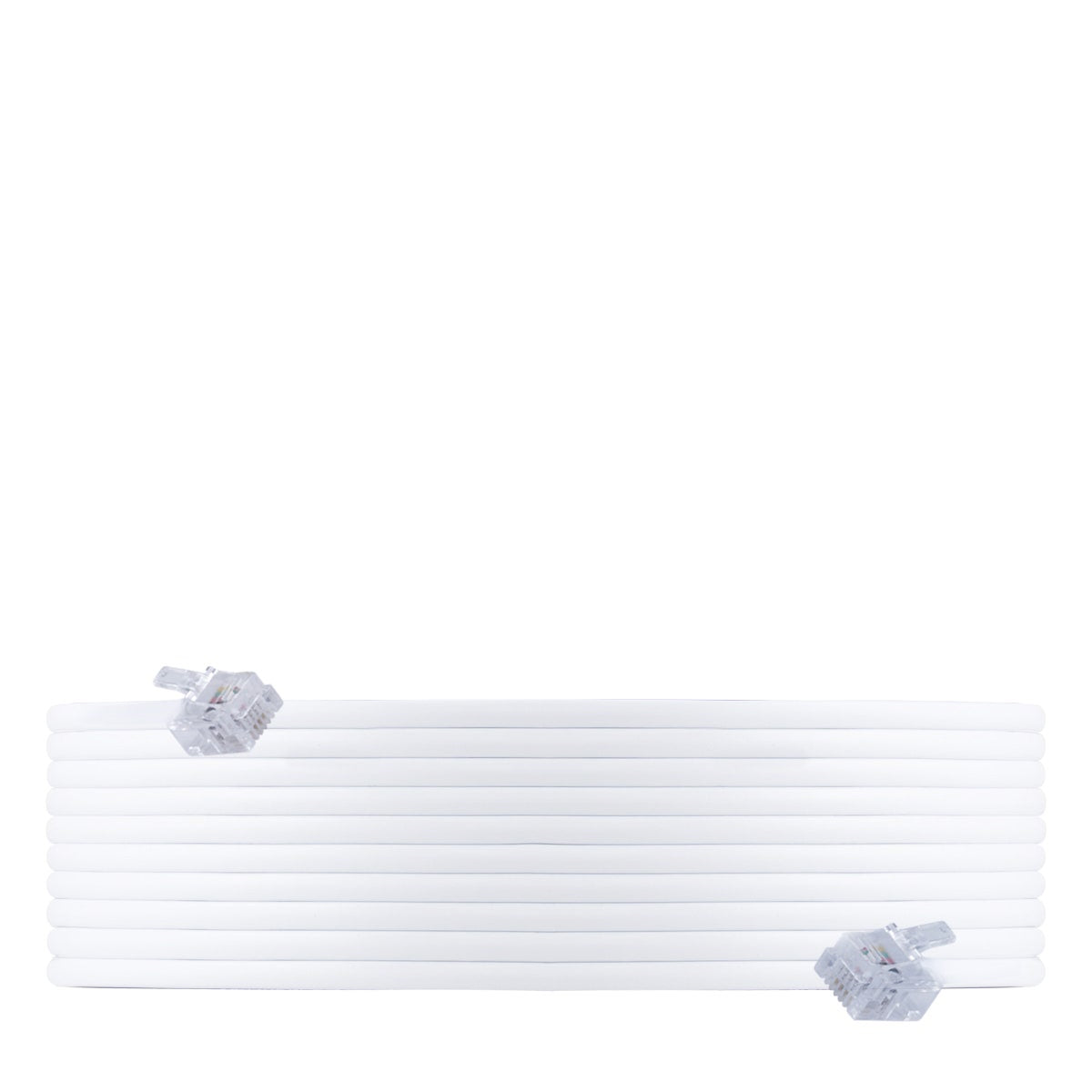 Power Gear 25ft. Phone Line Cord, White