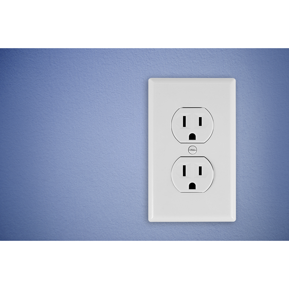 GE UltraPro Grounding Duplex Heavy-Duty Receptacle, White