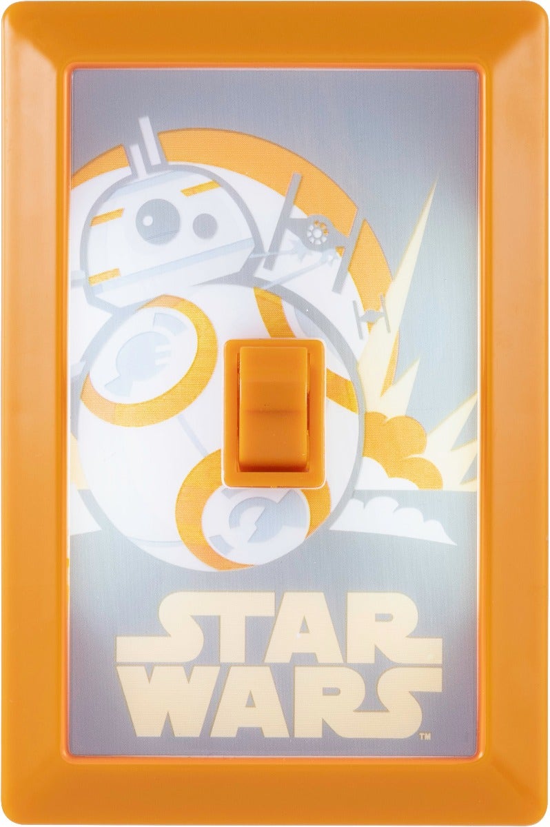 Star Wars BB-8 Battery Operated LED Light Switch, Gold