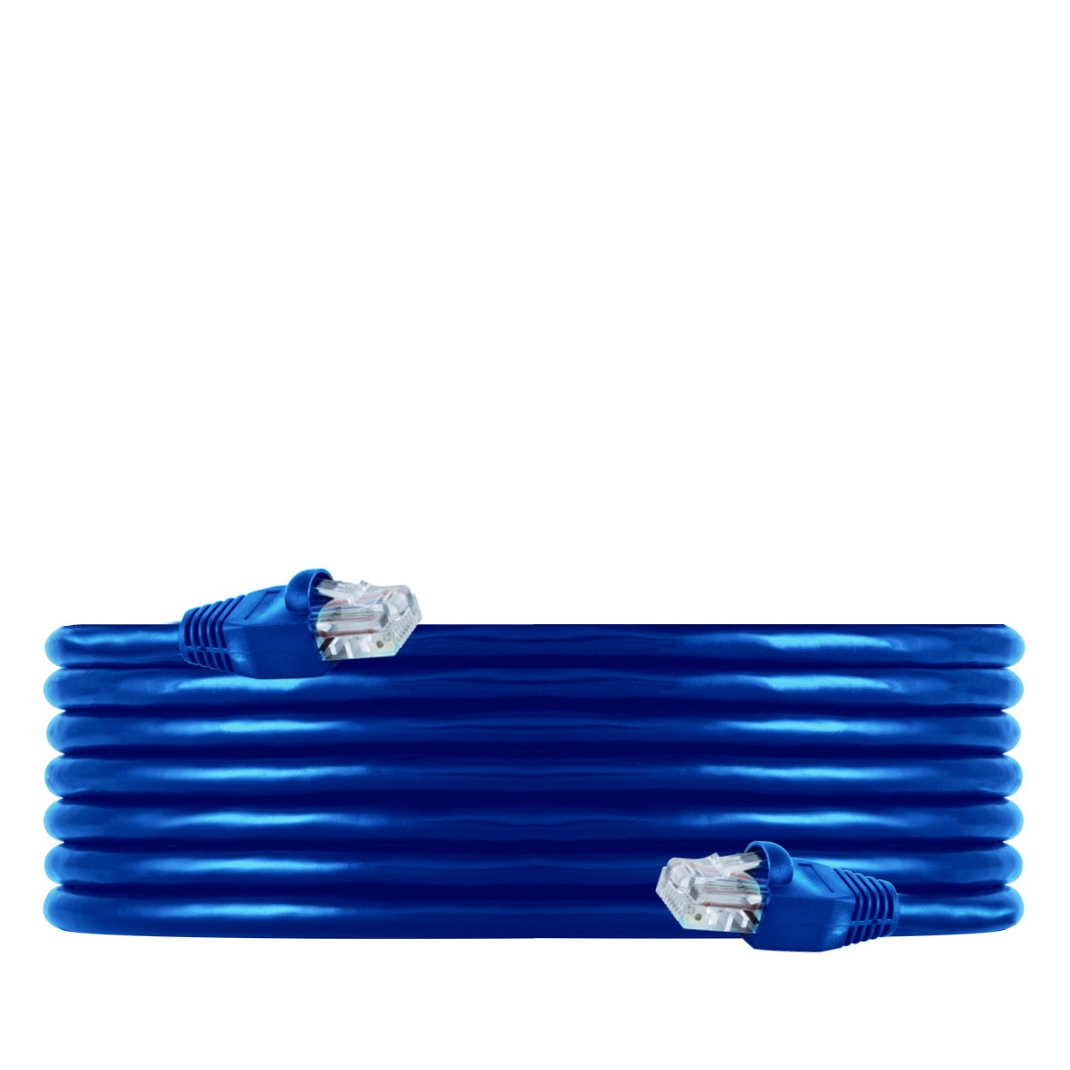 GE Pro 25ft. Cat6 Ethernet Internet Cable, Blue