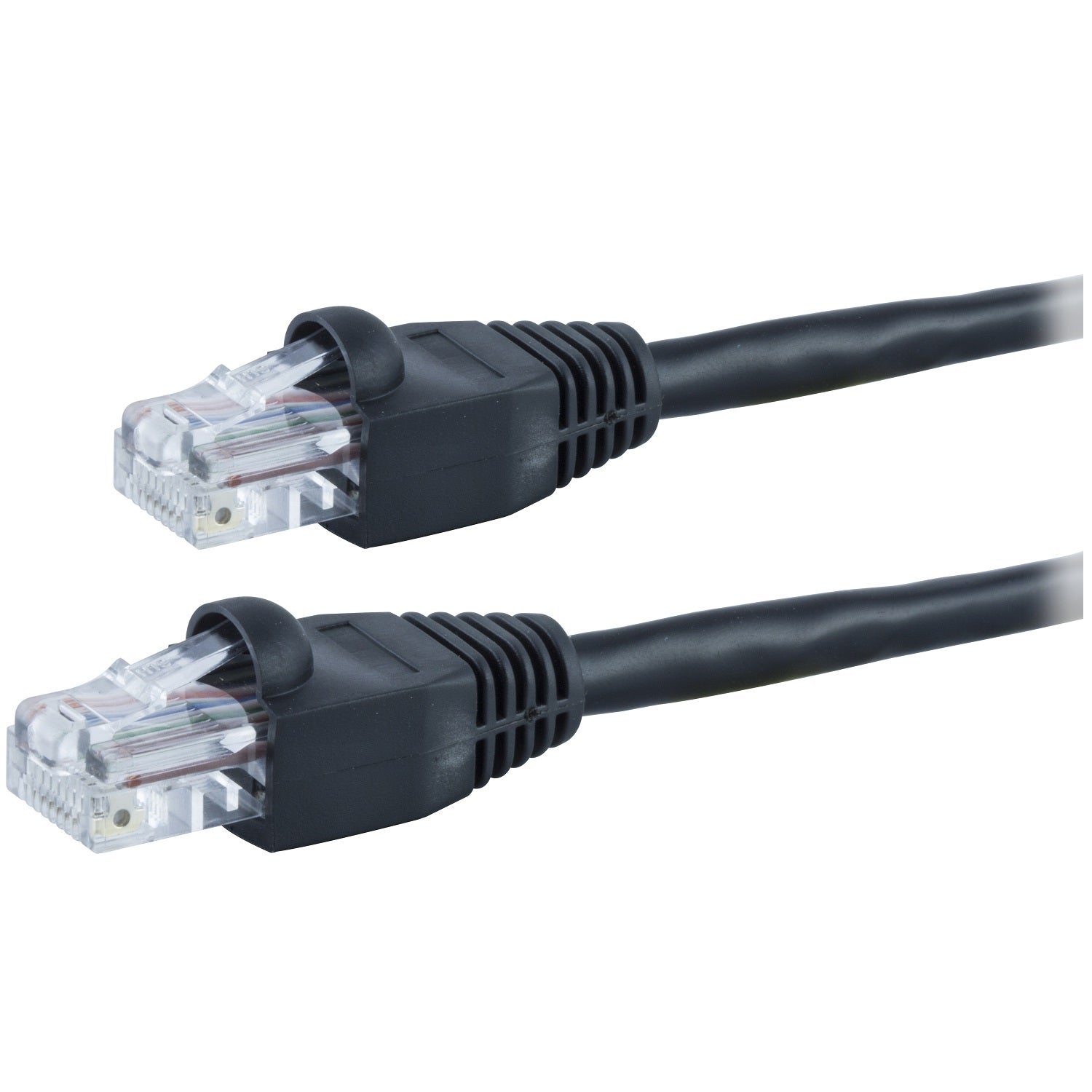 GE 12 ft. Cat 5e Ethernet Cable, Black