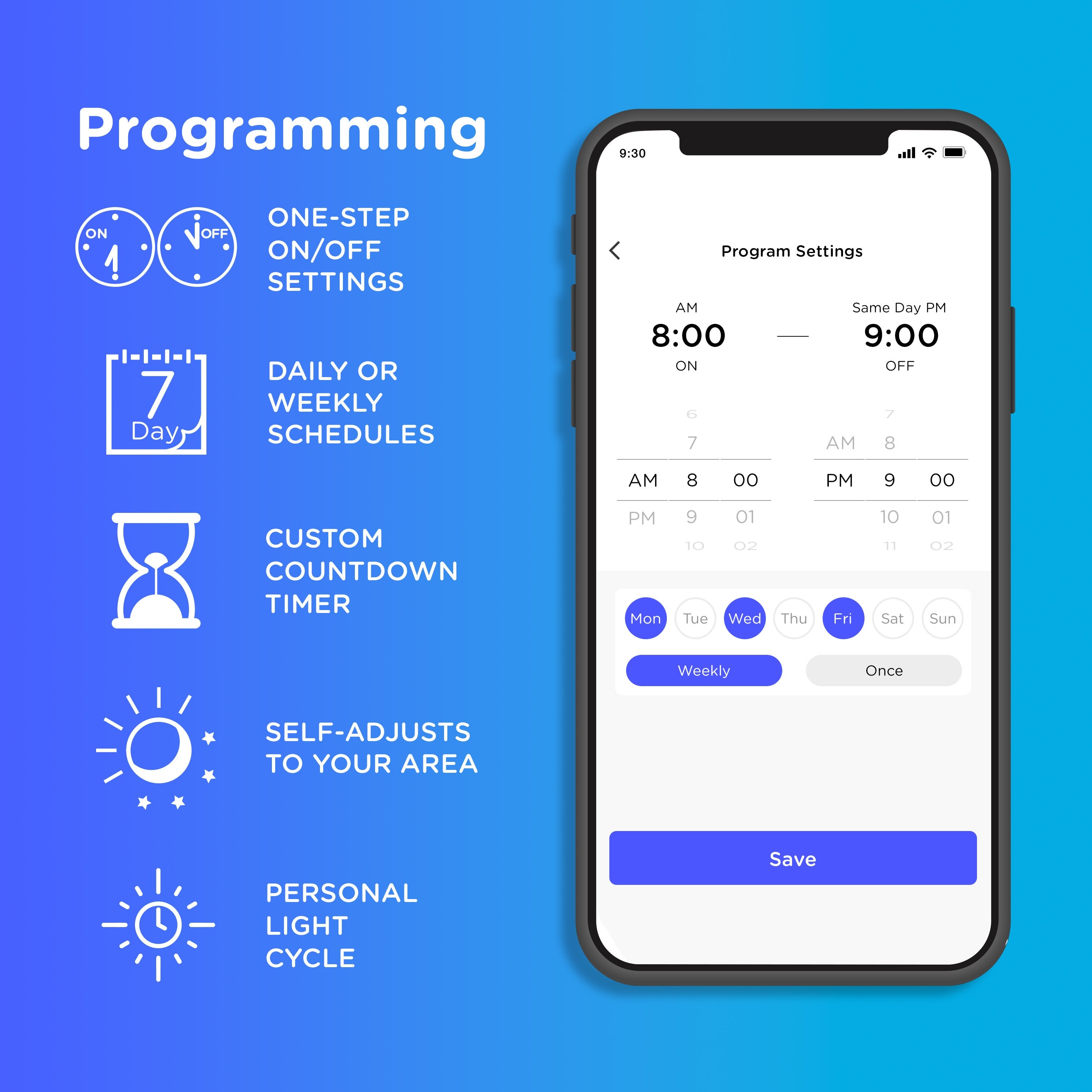 Enbrighten WiFi VIBE Color-Changing LED Landscape Lights, 6 Lights, 50ft. Black Cord