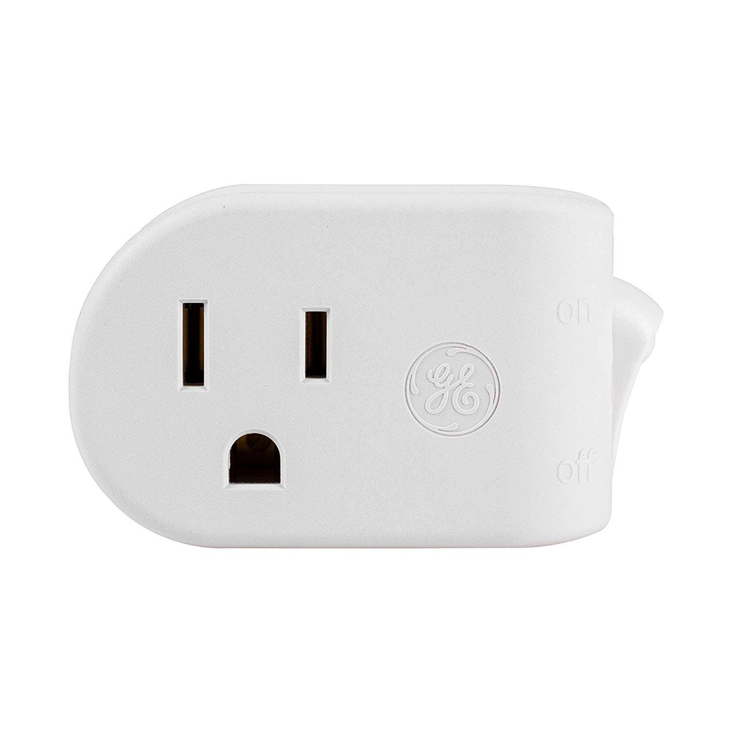 GE UltraPro Plug-In On/Off Power Switch, White