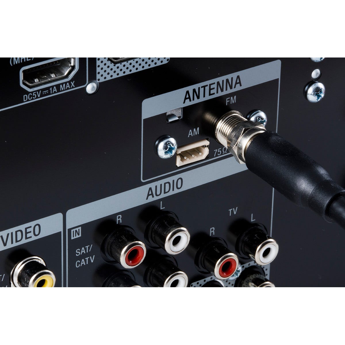 Philips 50ft. RG6 Coaxial Cable, Black