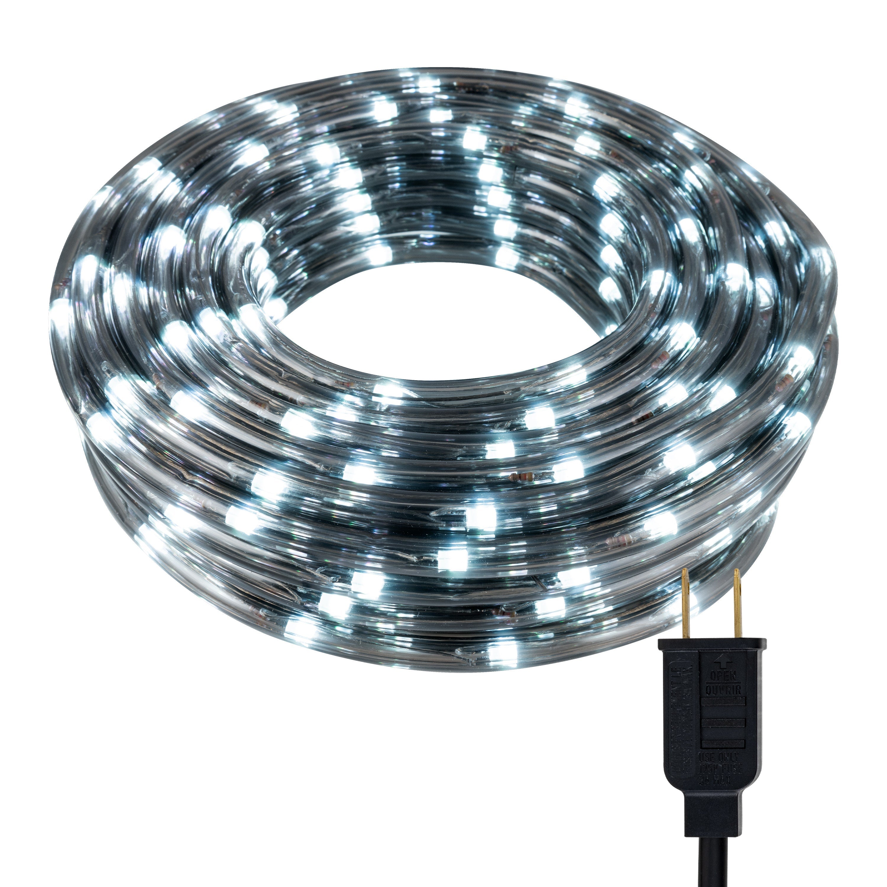 UltraPro Escape Indoor/Outdoor LED Rope Light, 16ft., Cool White, Black
