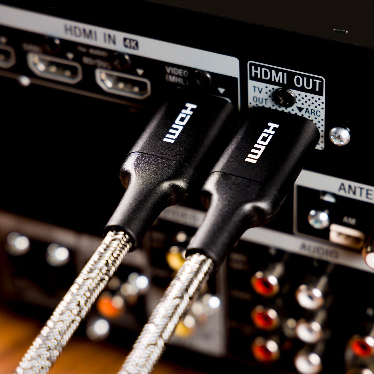 Philips 6ft. 4K Premium HDMI Cable With Ethernet, Black