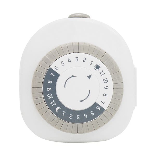 GE Indoor Plug-In 24-Hour Mechanical Timer, White