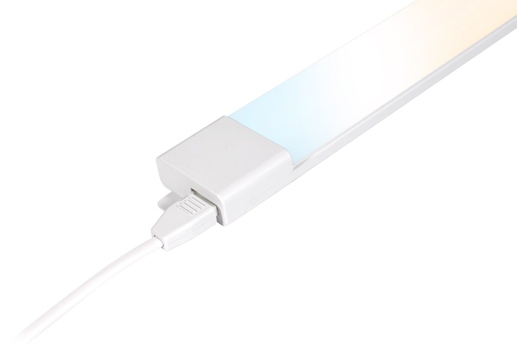 UltraPro 12in. Plug-in Color Select LED WiFi Smart Light Fixture, White