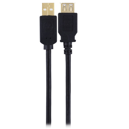 GE 6ft. USB Extension Cable, Black