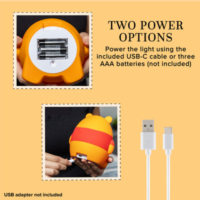 Disney Winnie the Pooh Squish’ems Dimmable Tabletop LED Night Light