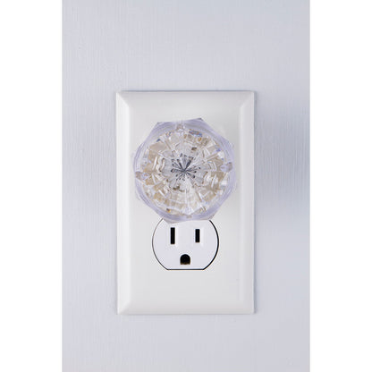GE Jewel Always On LED Night Light, 2 Pack, White