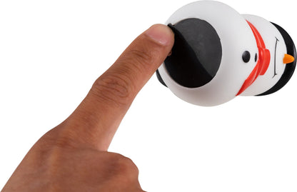 Lights by Night Snowman Clip Light, Red/White