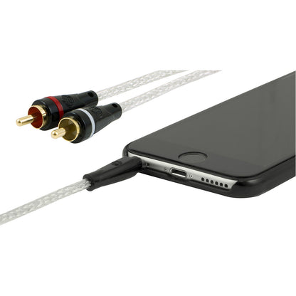 GE 4ft. Stereo Y Adapter Cable, Silver
