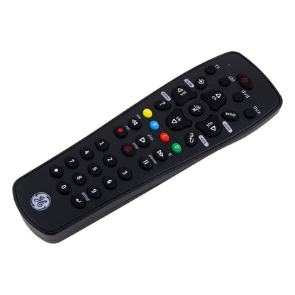GE 4-Device Universal Remote, Black