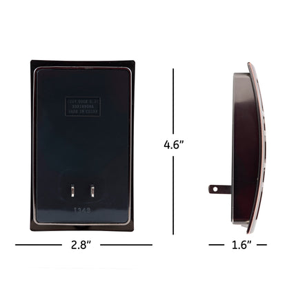 GE CoverLite Light Sensing LED Night Light, Oil-Rubbed Bronze