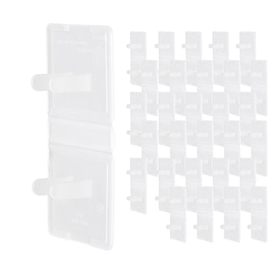 Power Gear Dual Flexible Outlet Safety Covers, White, 30 Pack